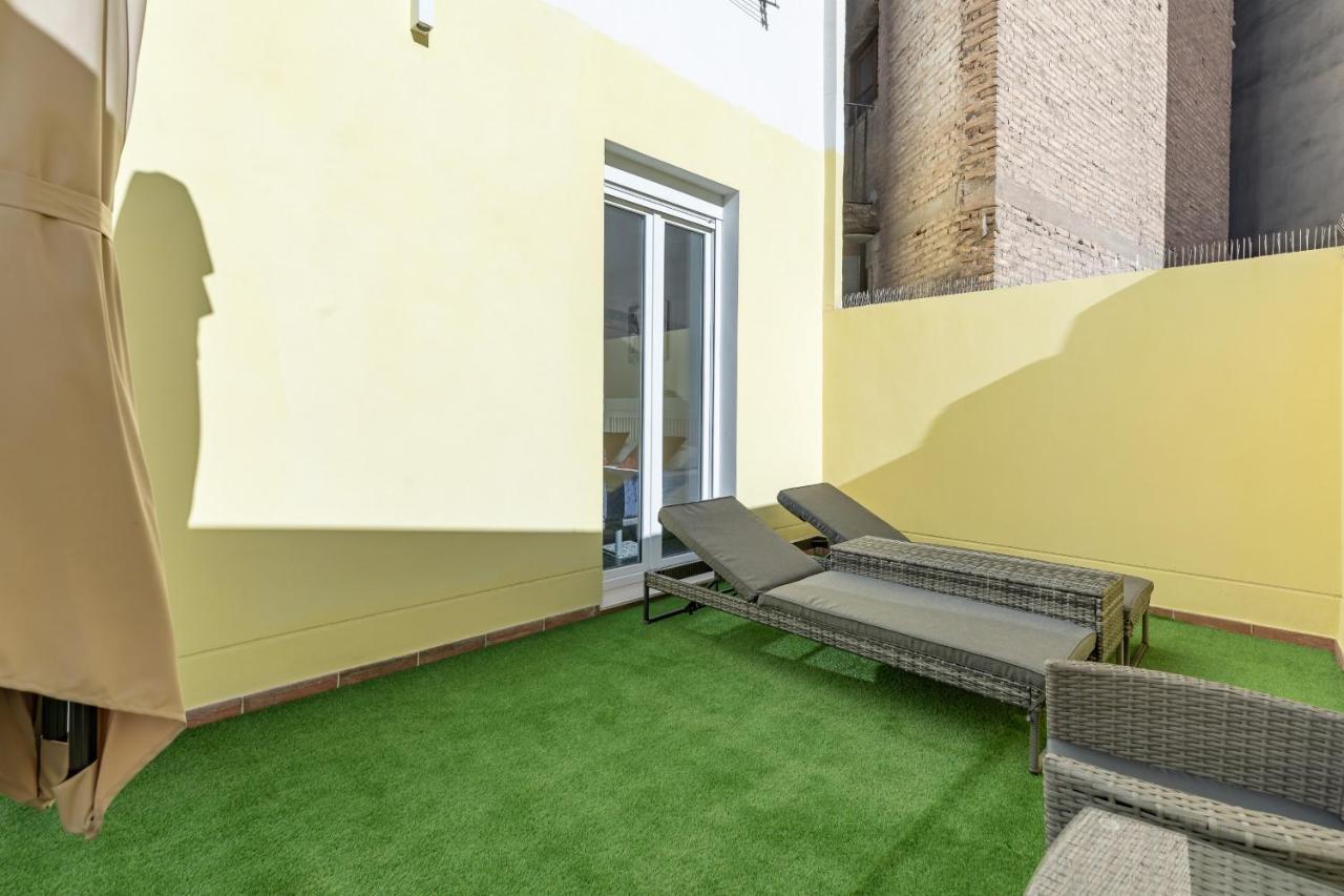 Gorgeous Apt With A Large Private Terrace 발렌시아 외부 사진