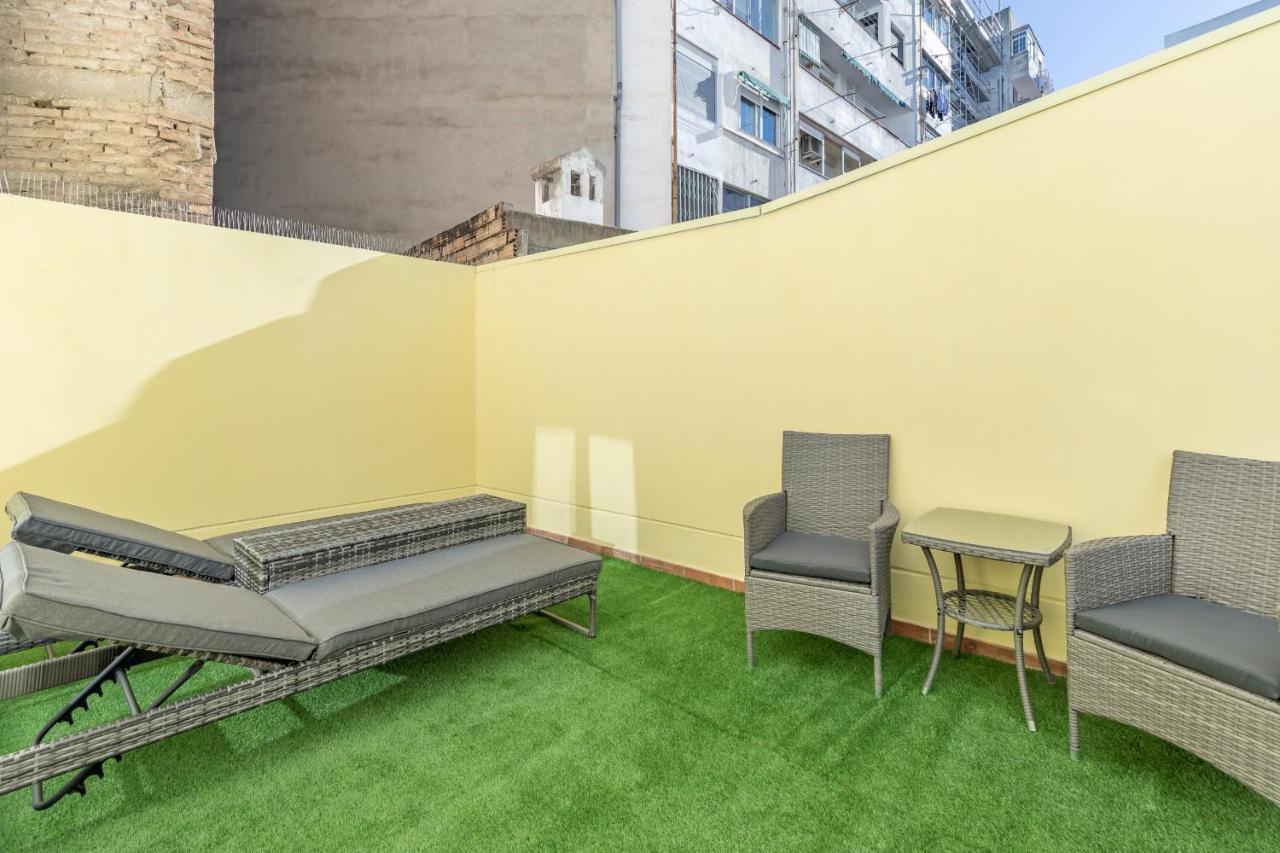 Gorgeous Apt With A Large Private Terrace 발렌시아 외부 사진